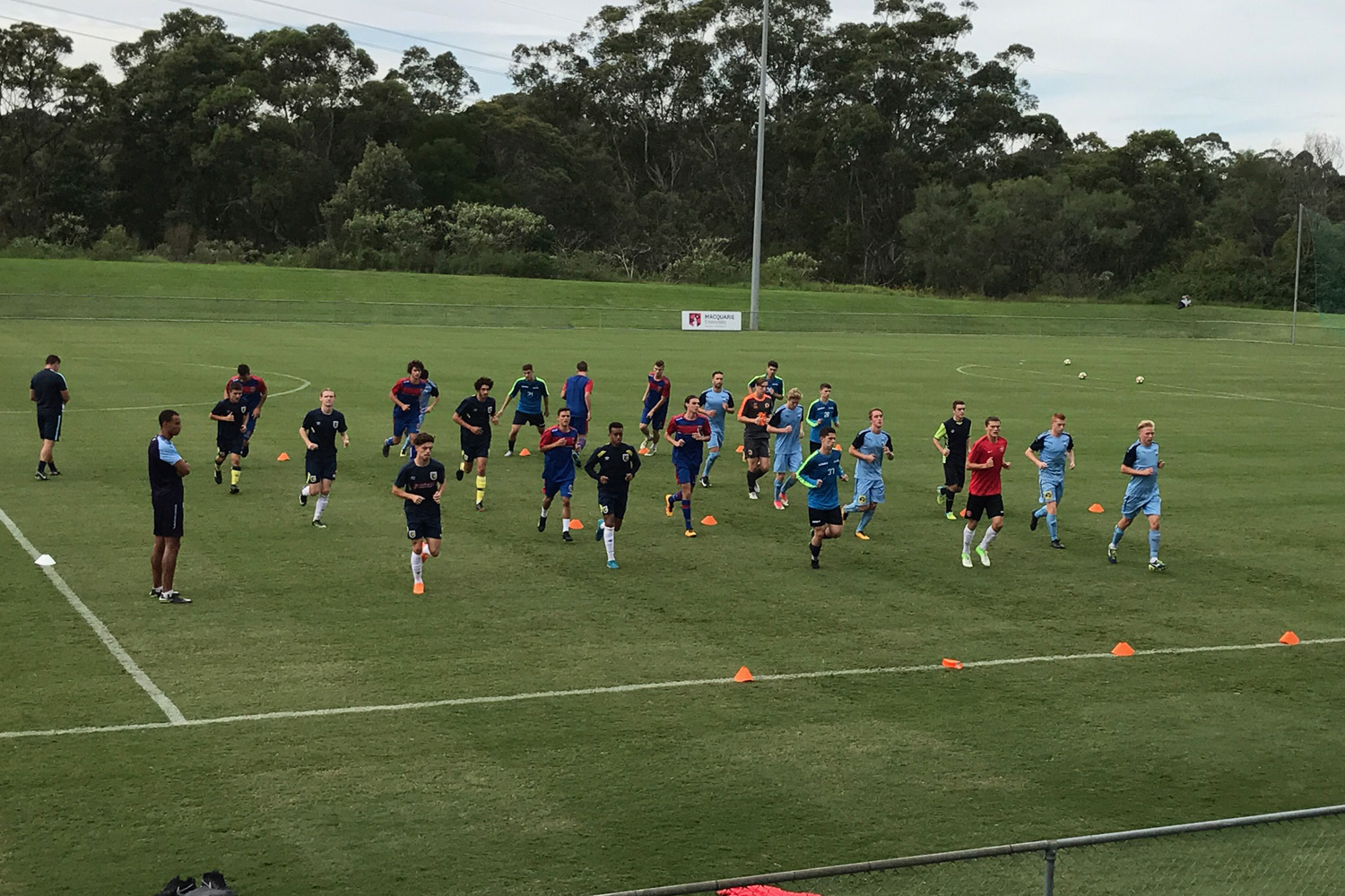 Plenty of Sky Blue In Young Socceroos Trial